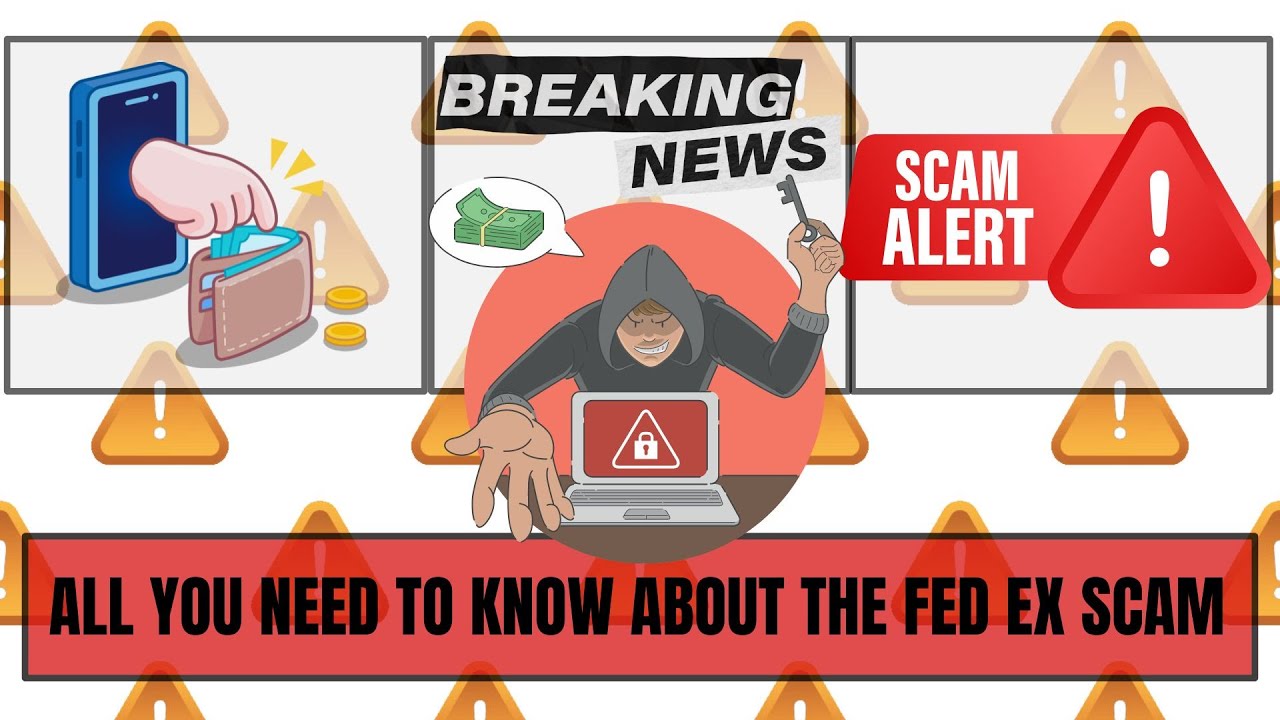 All you need to know about the Fed Ex Scam #fedexscam #onlinescamalert #cybercrime #fedex #fraud