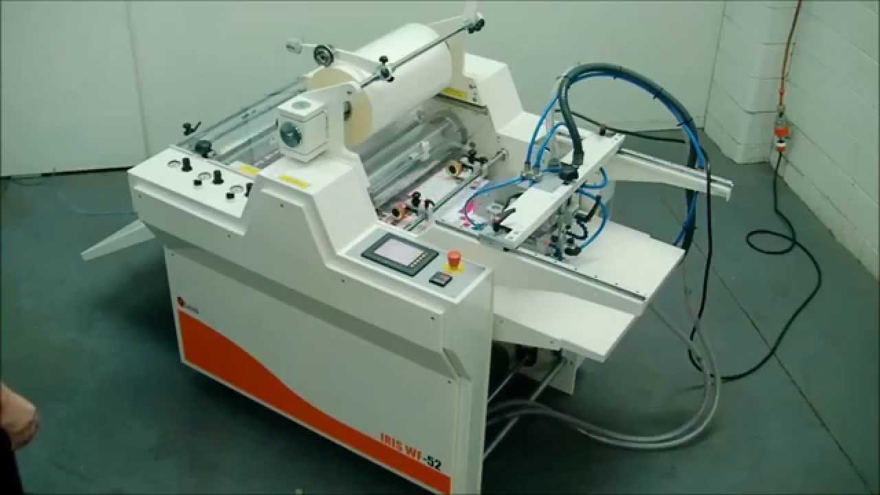 QLam Iris Series 2 Laminator Real Time Setup from Lamination System