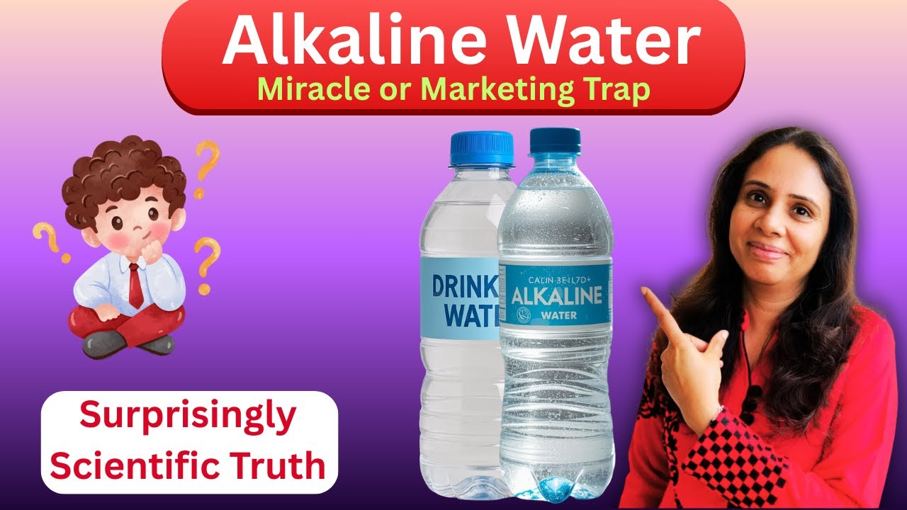 Is Alkaline Water Really Healthy?#AlkalineWater,#HealthMyths,#ScienceExplained,