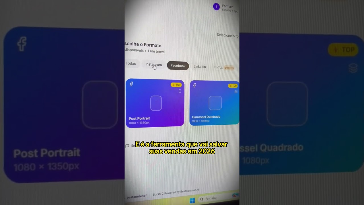 ✨ Criar conte&uacute;do deixou de ser demorado