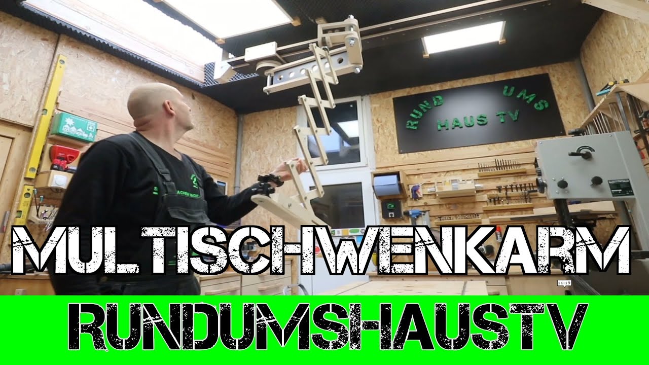 Phänomenal ! Der Multi Schwenkarm für die Werkstatt