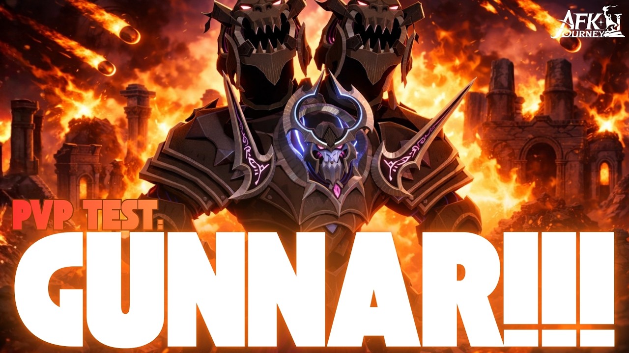 Gunnar Gameplay REVEALED! First PvP Test and Skill Analysis - AFK Journey