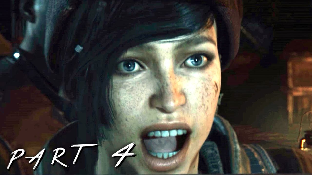 GEARS OF WAR 4 Walkthrough Gameplay Part 4 - Horde (GOW 4)