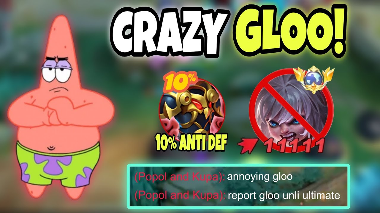 CRAZY GLOO I GOT 16 KILLS TARGET LOCK POPOL TOP GLOBAL GLOO