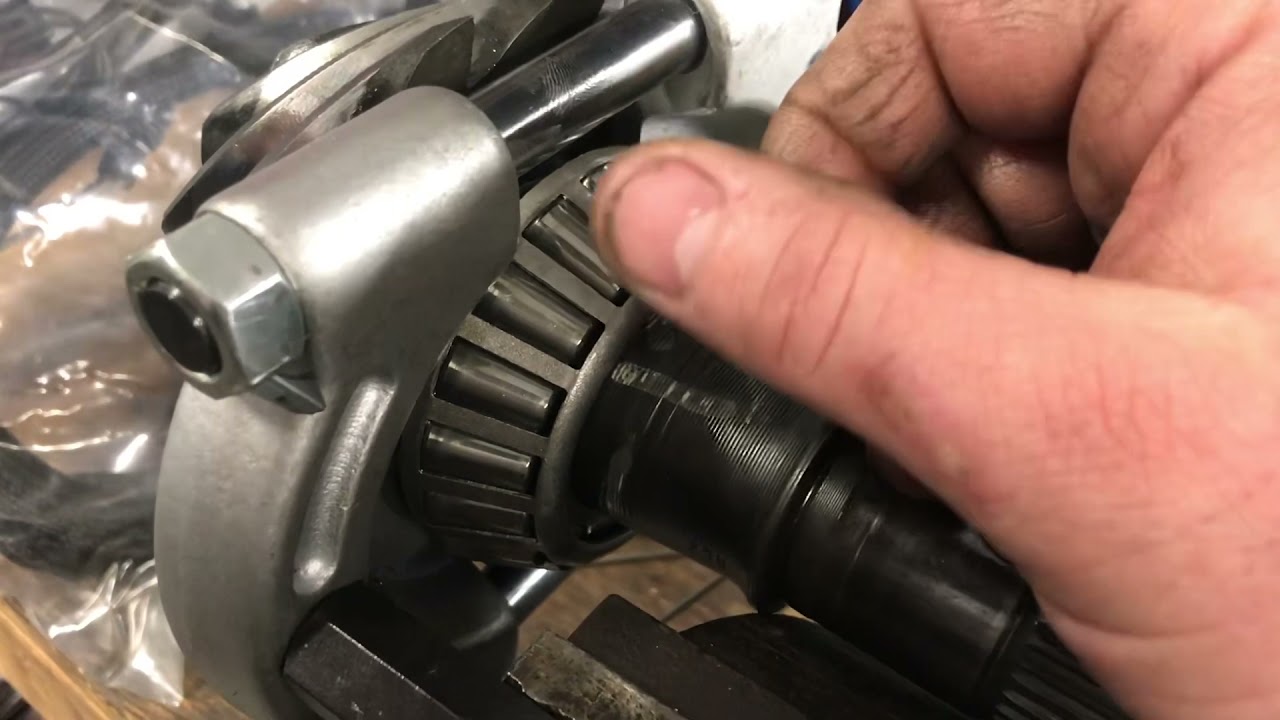 8.8 Pinion Bearing Removal - A hack-ish kind of way