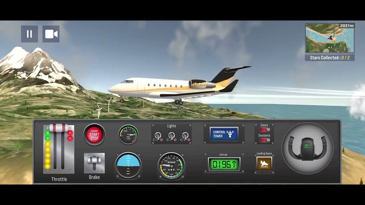 Indian Aeroplane ✈️ Runway Gameplay videos #passenger #safelanding #gameplay #simulator #video 