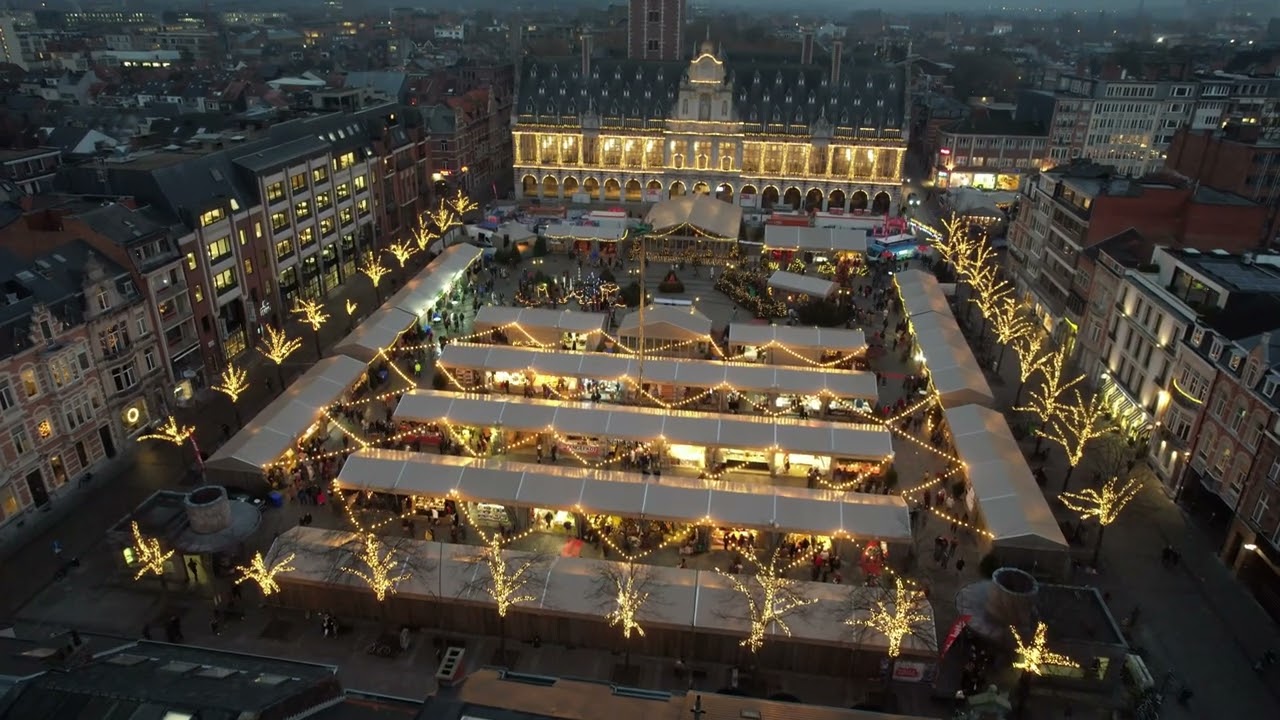 KERSTMARKT LEUVEN (Music by Bensound.com/royalty-free-music)