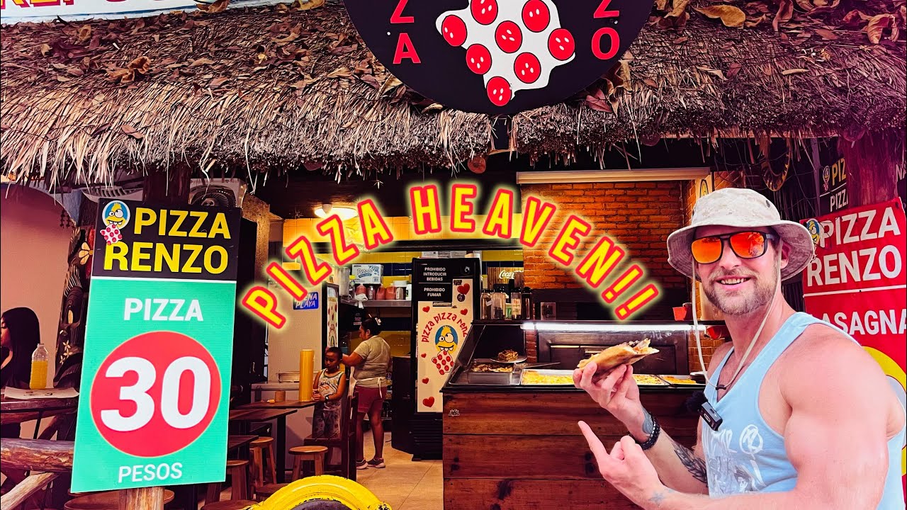 The BEST Late Night Pizza In Playa Del Carmen!