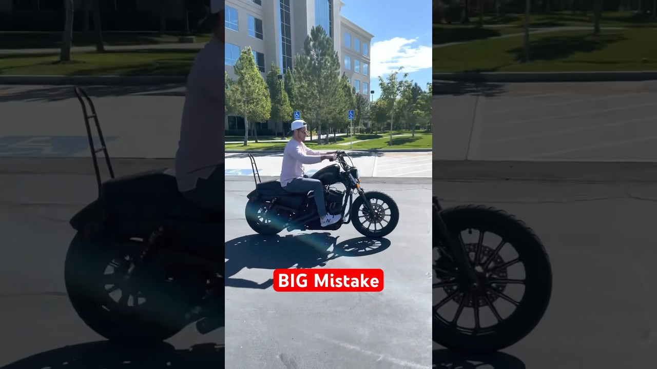 First time on a motorcycle&hellip; ACCIDENT