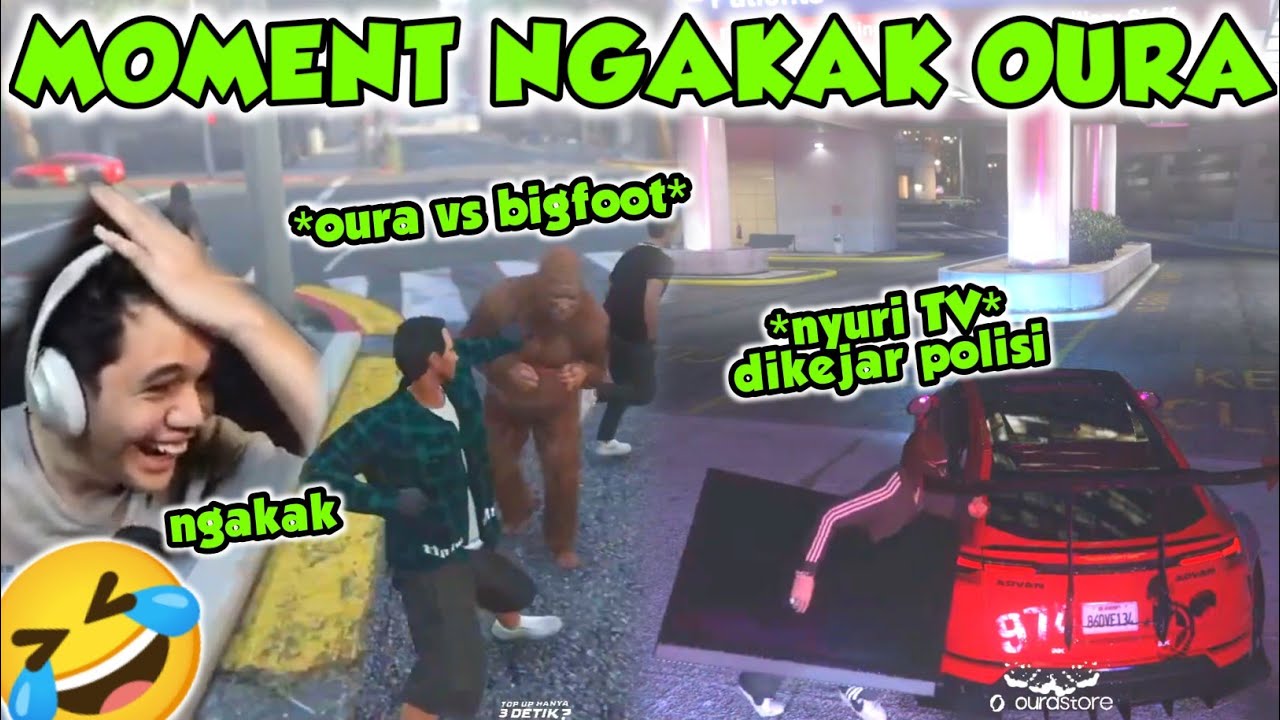 MOMENT NGAKAK OURA DI GTA V ROLEPLAY 🤣🤣 #EXECUTIVERP