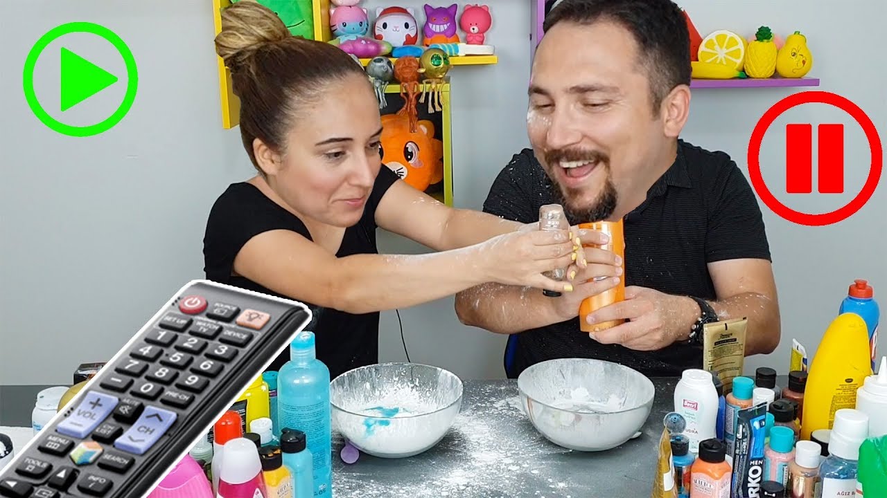 Pause Slime Challenge Pause Slaym &Ccedil;&ouml;pl&uuml;k Slime Challenge Vak Vak TV