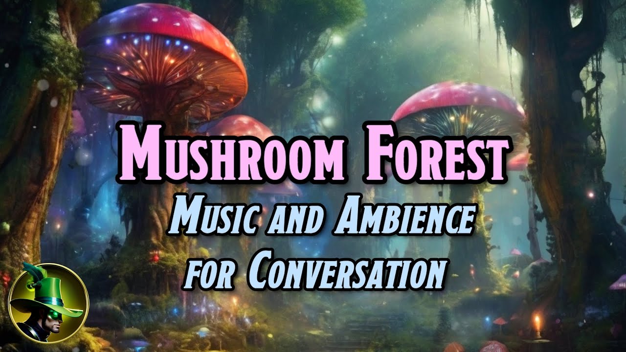 Whispers of the Myconids: D&D Mushroom Grove Ambience [1 hour]