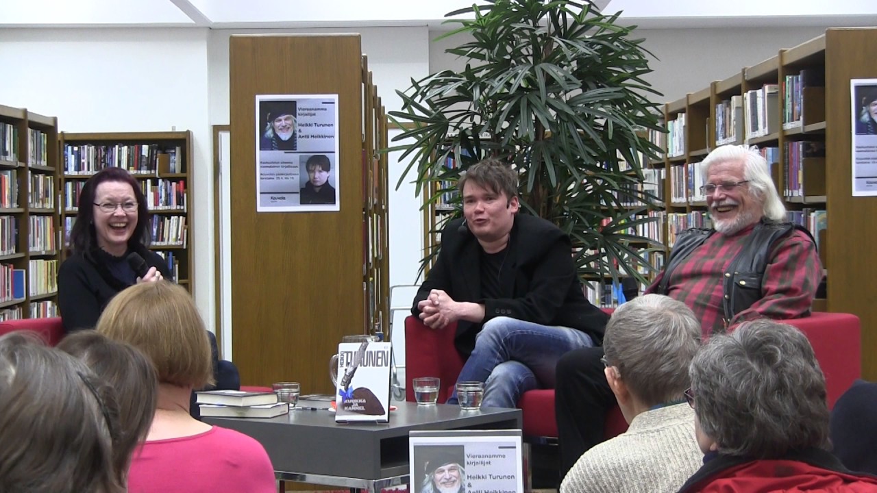 Antti Heikkinen puhuu savon murteen kirjoituksesta