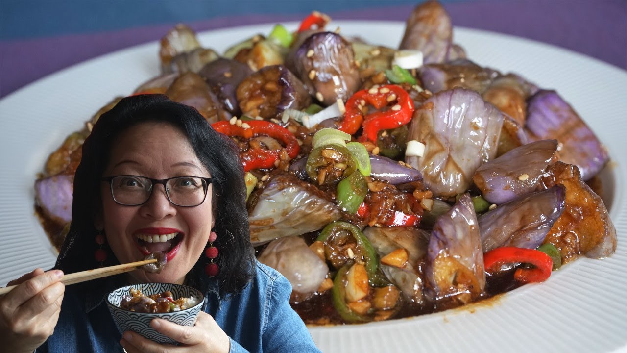 Aubergines sautées à la chinoise – Technique de cuisson : tendres sans les écraser, ni les imbiber