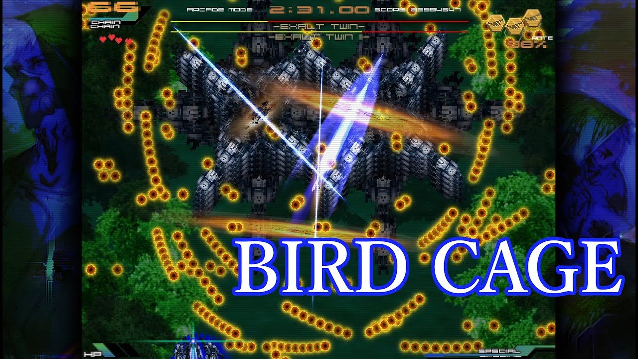 【STG】心に剣『BIRD CAGE』Normal 1CC