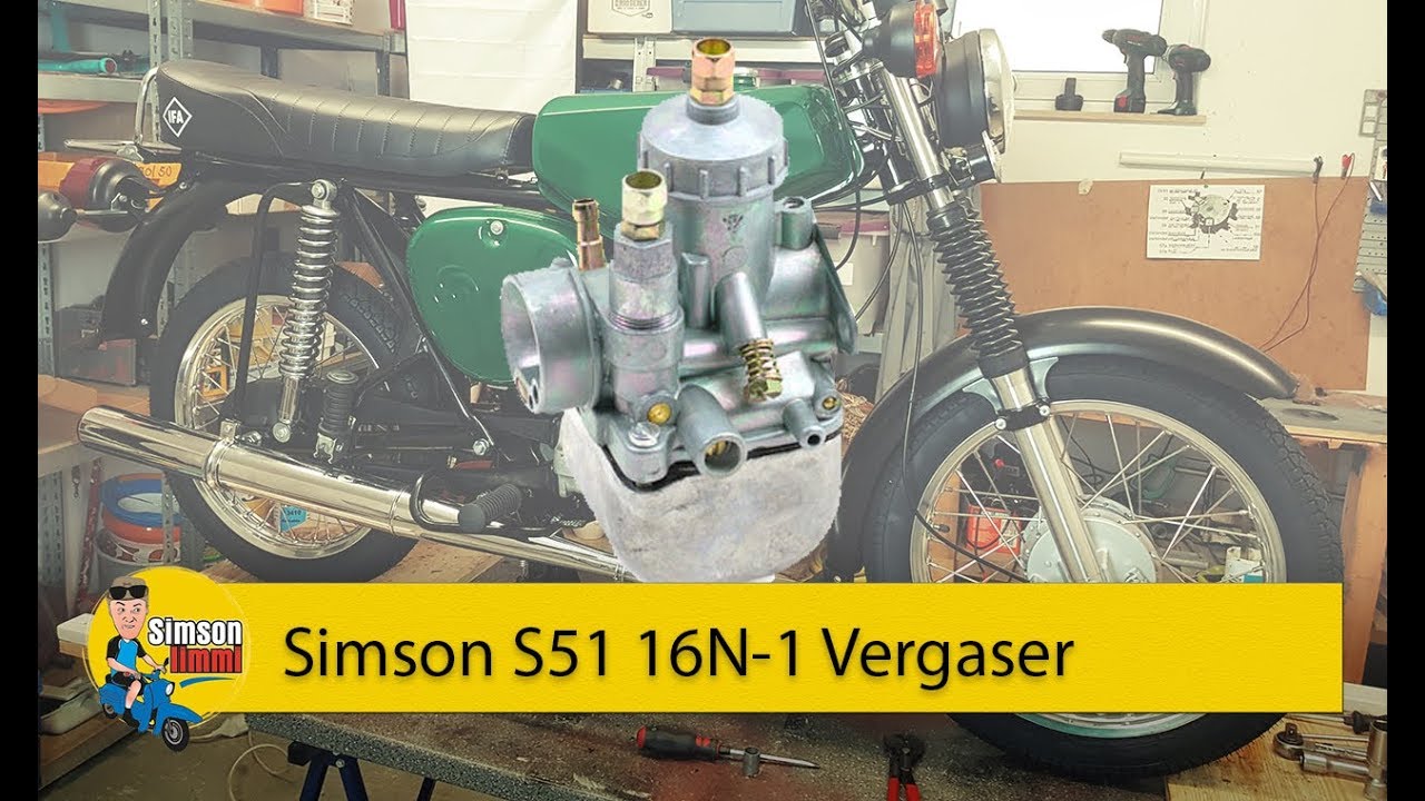 Simson S51 - Vergaser 16N-1 revidieren überholen #DasneueProjekt