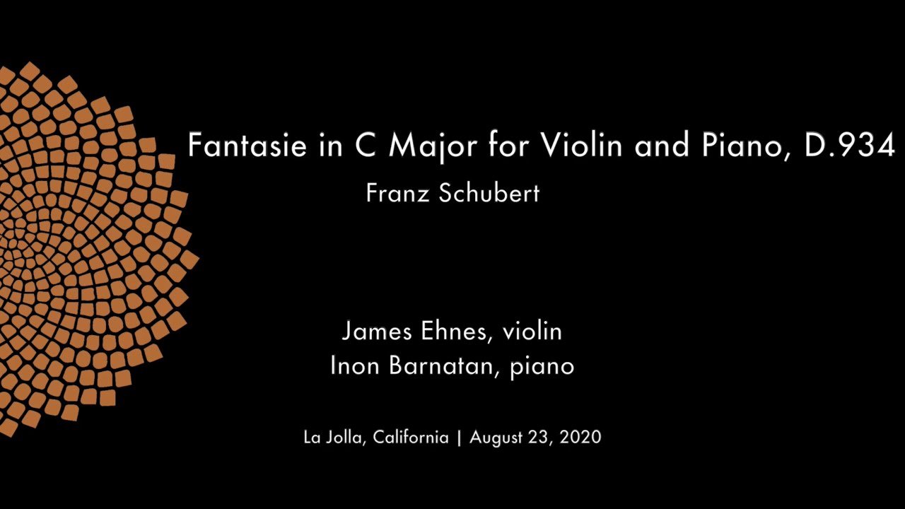 Schubert Fantasie in C Major for Violin and Piano, D. 934