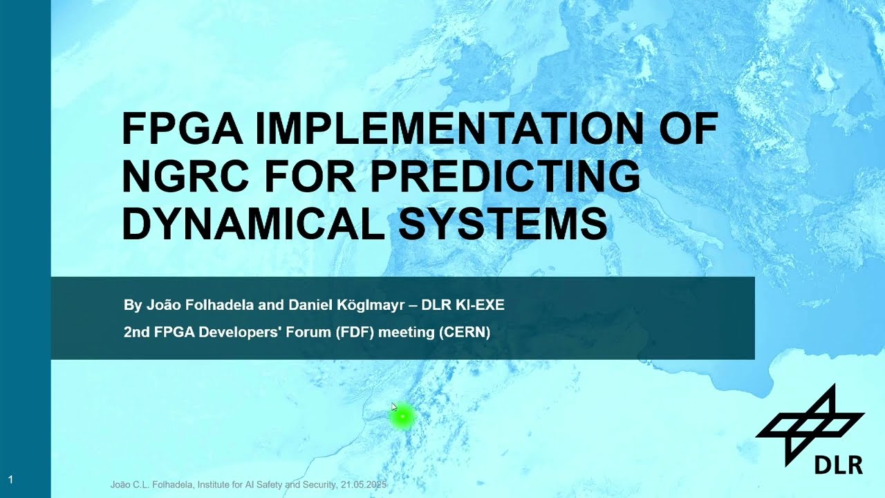 FPGA Implementation of Next-Generation Reservoir Computing for predicting dynamical systems