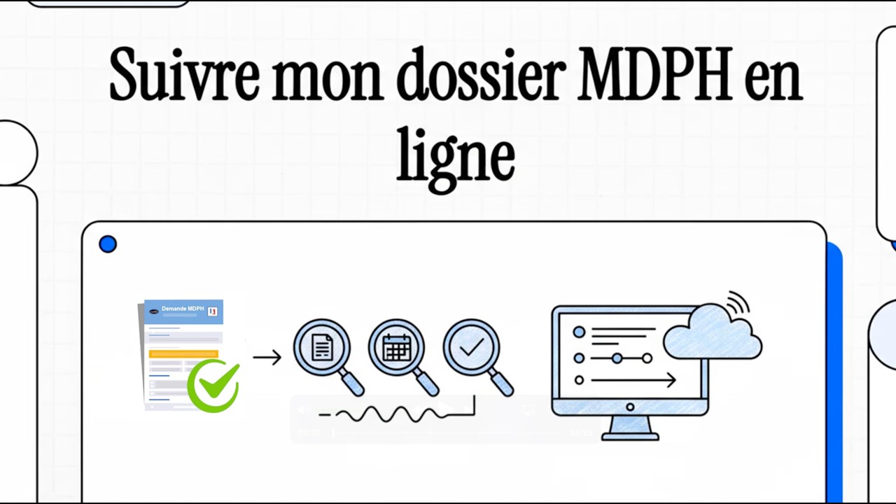 Suivre mon dossier MDPH en ligne ? - Aide pratique