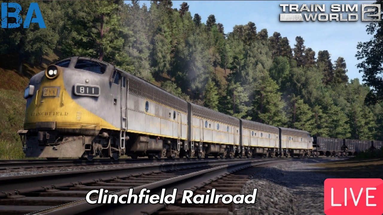 Clinchfield Railroad LIVE|Train Sim World 2
