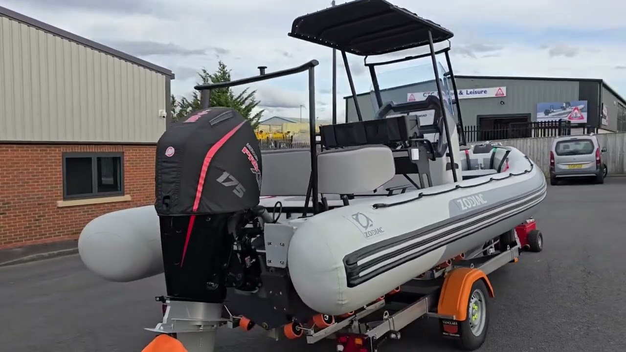 Zodiac 6.5 Open fully loaded and ready to go