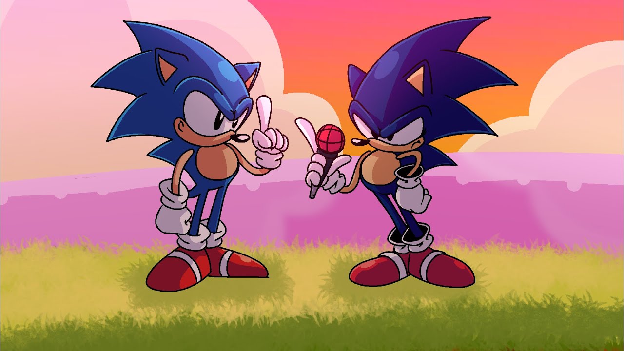 Sonic Vs Santiago Forces FNF remix