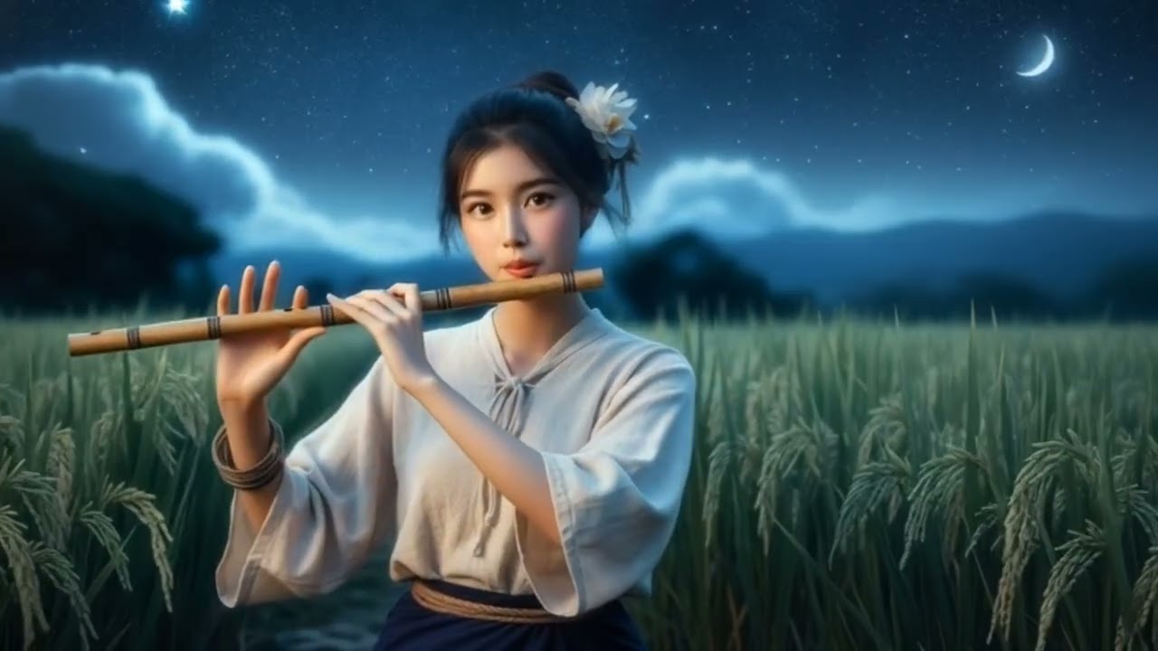Traditional Flute Music Surrounded by Nature and History