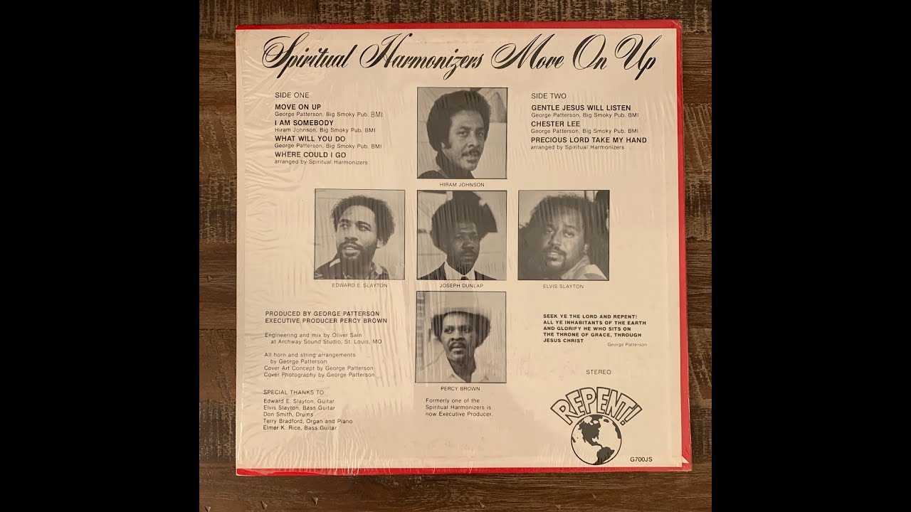 Spiritual Harmonizers - Gentle Jesus Will Listen [Rare Private Gospel Soul 1982]
