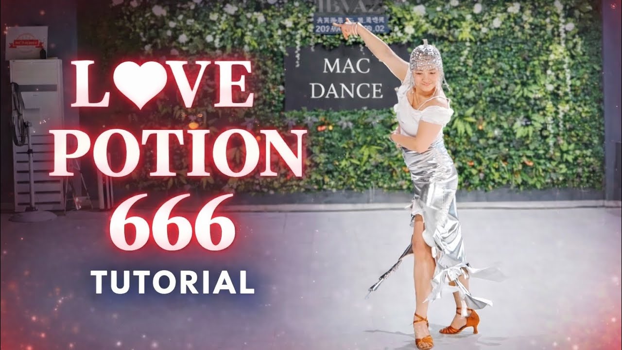 [TUTORIAL] Love Potion 666 안무 배우기 | Beginner linedance