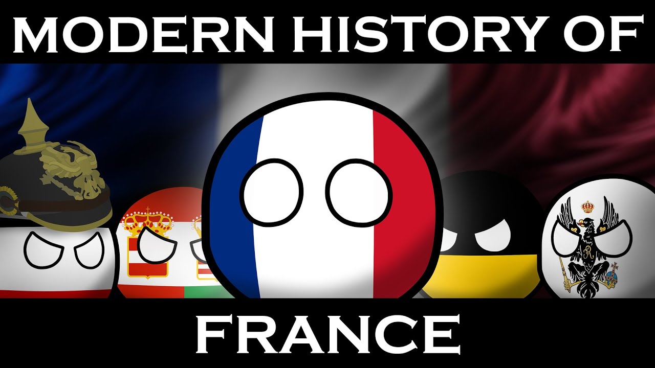 COUNTRYBALLS: Modern History of France (1789-1918)