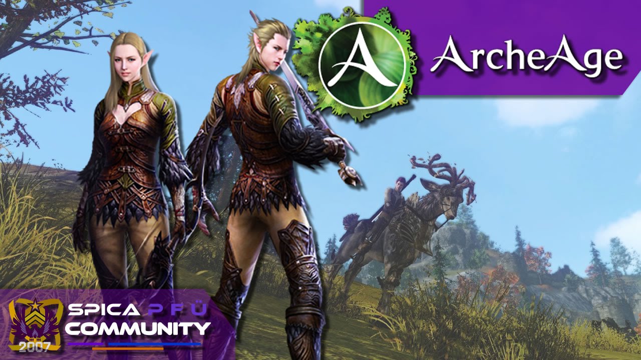 ArcheAge - Elf Race Gameplay