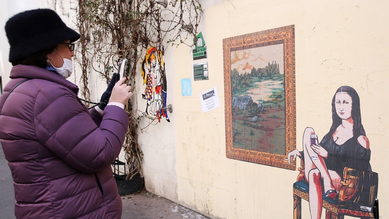 Gender discrimination street art surfaces across France