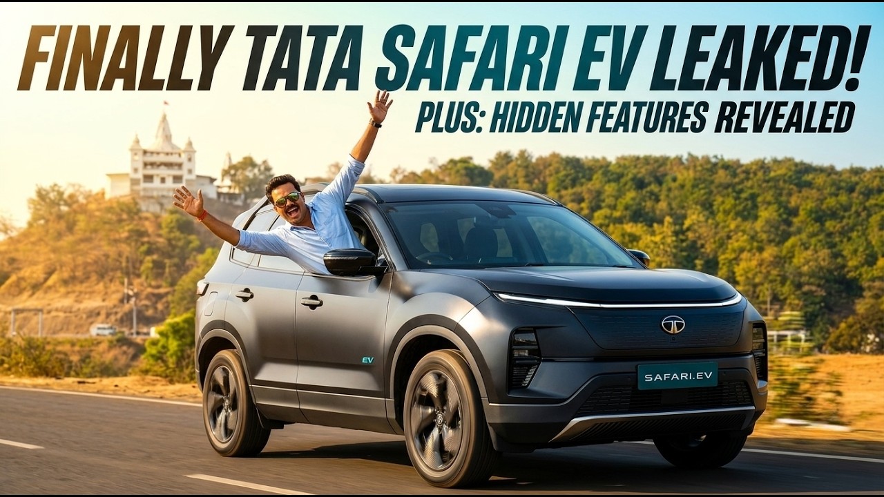 Tata Safari EV Revealed: Price & Secret Features! Bye Bye Mahindra XEV 9S? 😱