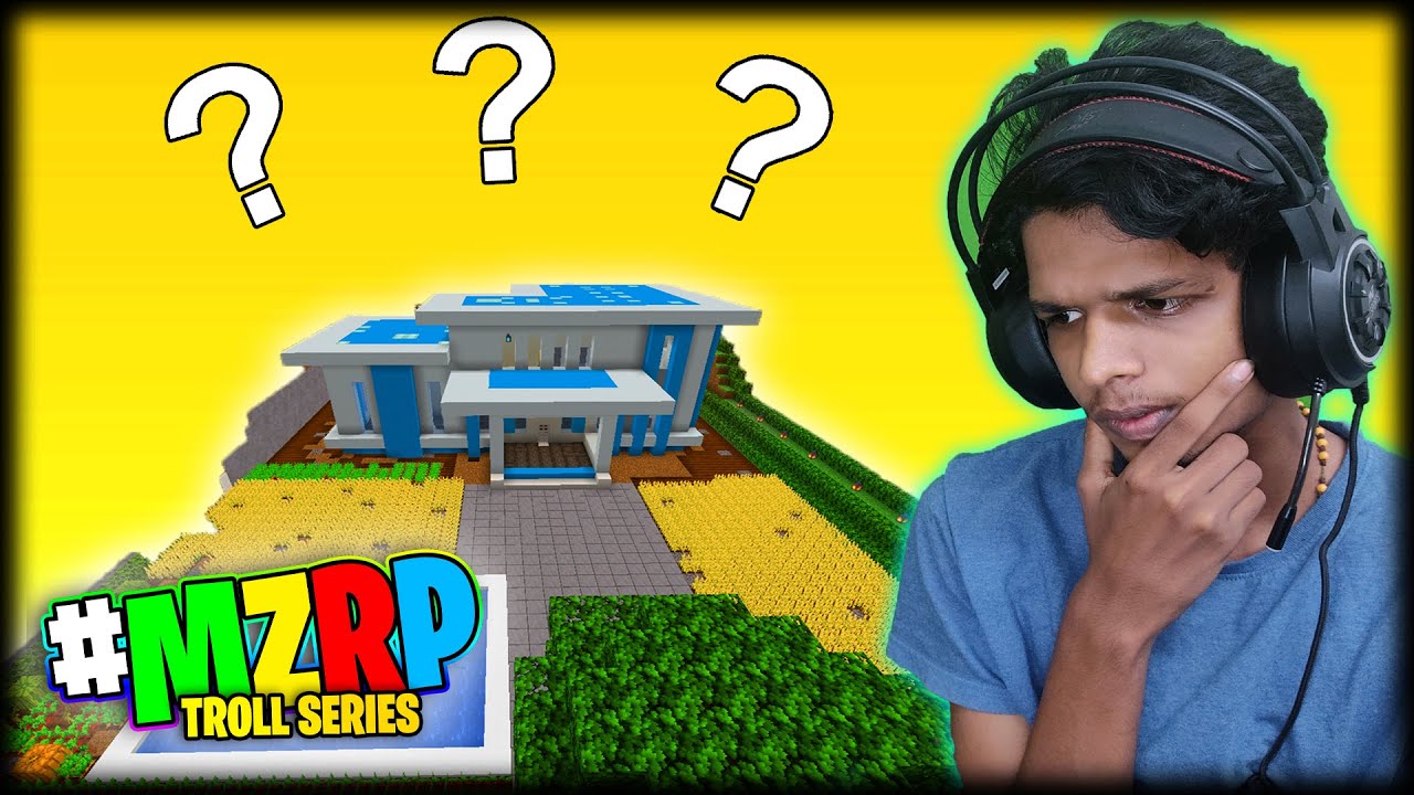 Where is My House ?? | MZRP | Malayalam | Minecraft |