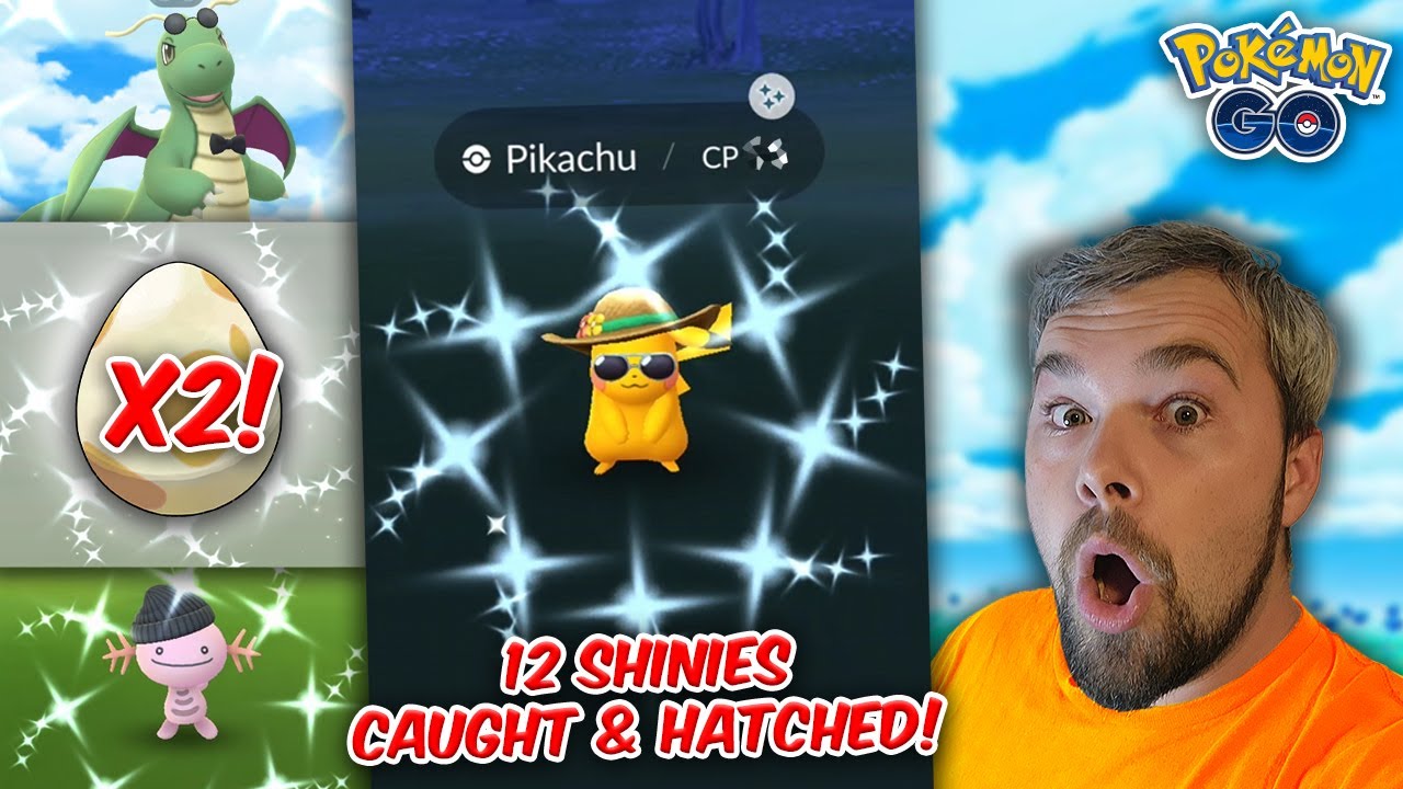12 Fashion Week Shinies Caught & Hatched! Shiny Gothita & Dragonite Hunt! (Pok&eacute;mon GO)