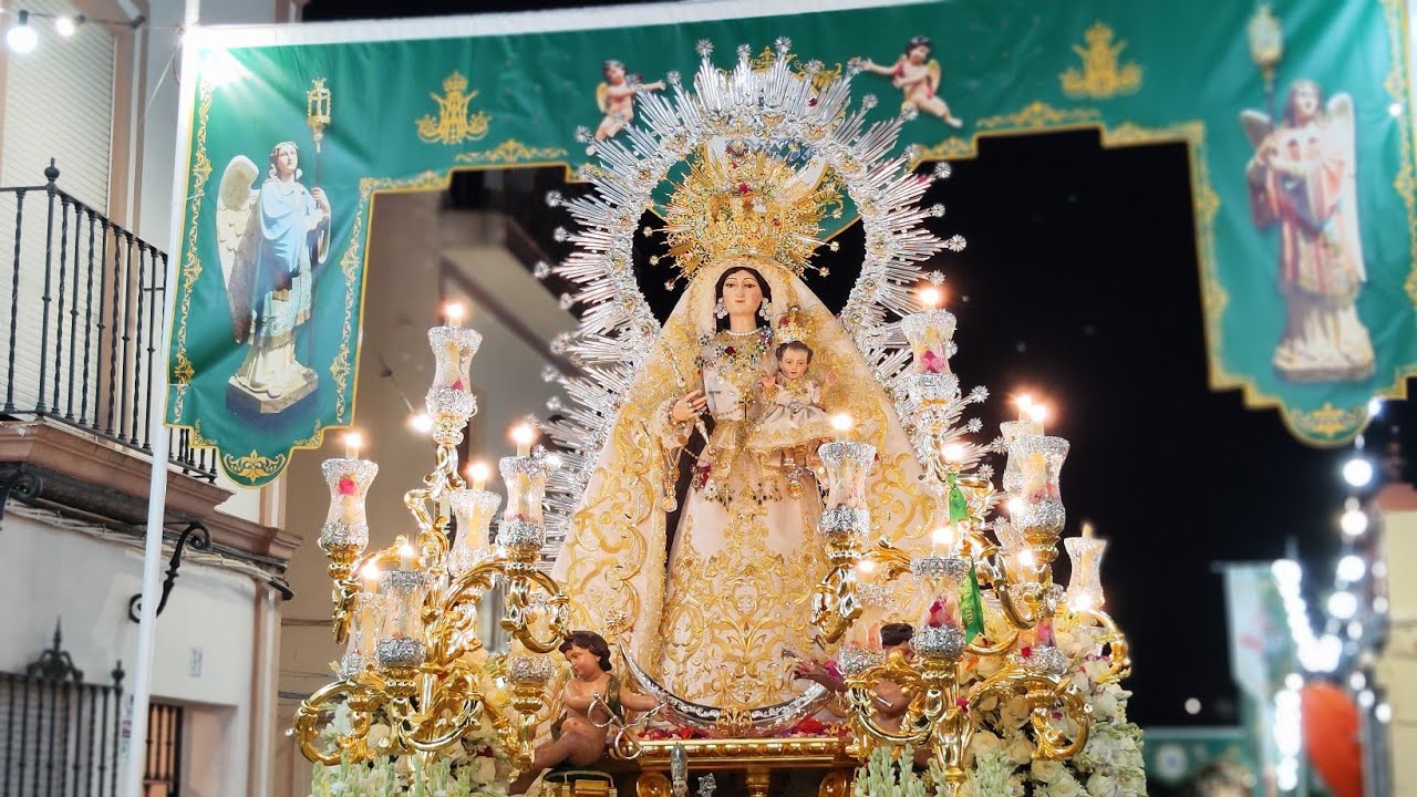 [4K] Procesión Virgen de las Nieves, Bormujos agosto 2024