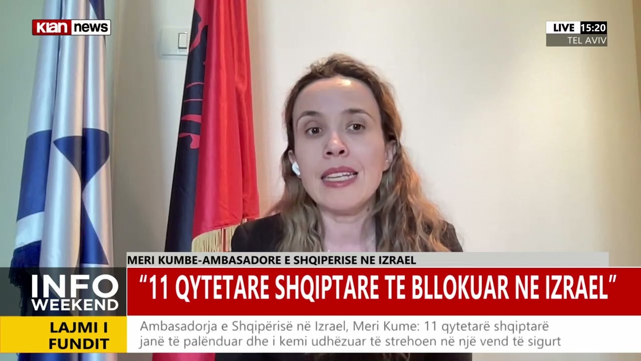 11 shqiptarë të bllokuar në Izrael, flet ambasadorja shqiptare në Tel Aviv