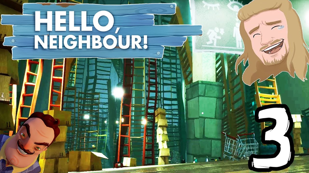 Grannens Varuhus!? | Hello Neighbor Beta 3 | Del 3 | med Pattan