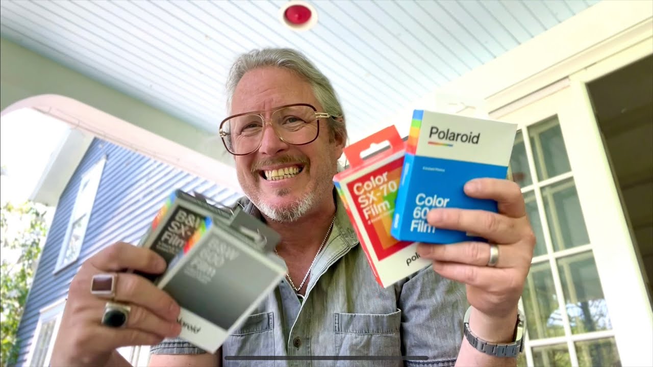 Polaroid SX-70 and Polaroid 600 Side By Side Test Both Color and Black and White