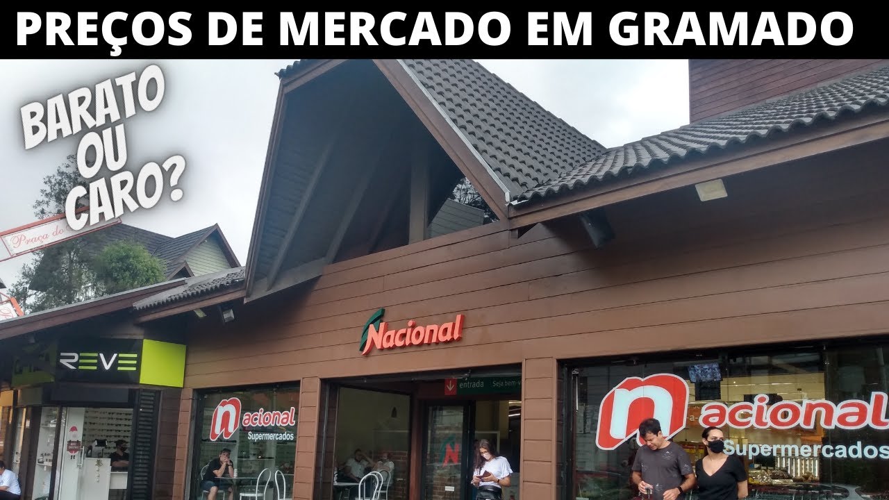 SUPERMERCADO EM GRAMADO : BARATO OU CARO? | VLOG