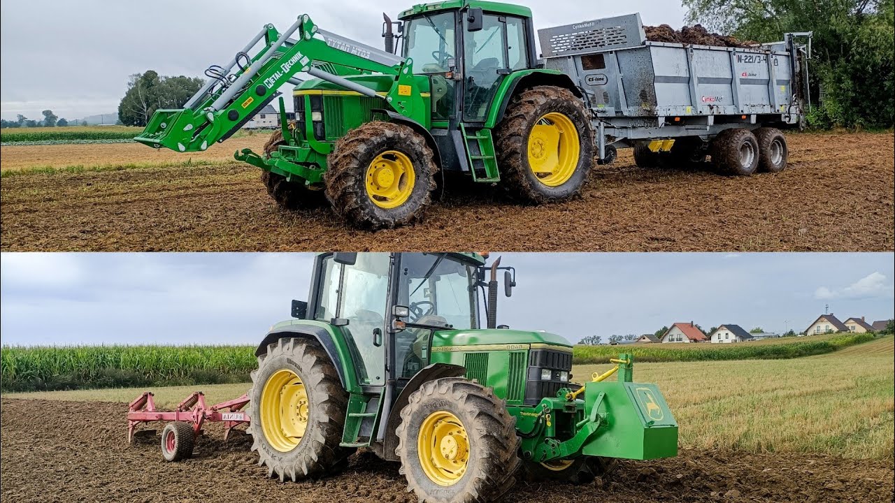 🔥ROZWOŻENIE OBORNIKA I ORKA POD OZIMINY🔥15HA W 14GODZIN🔥2x JOHN DEERE🔥VLOG#8🔥kuba6400