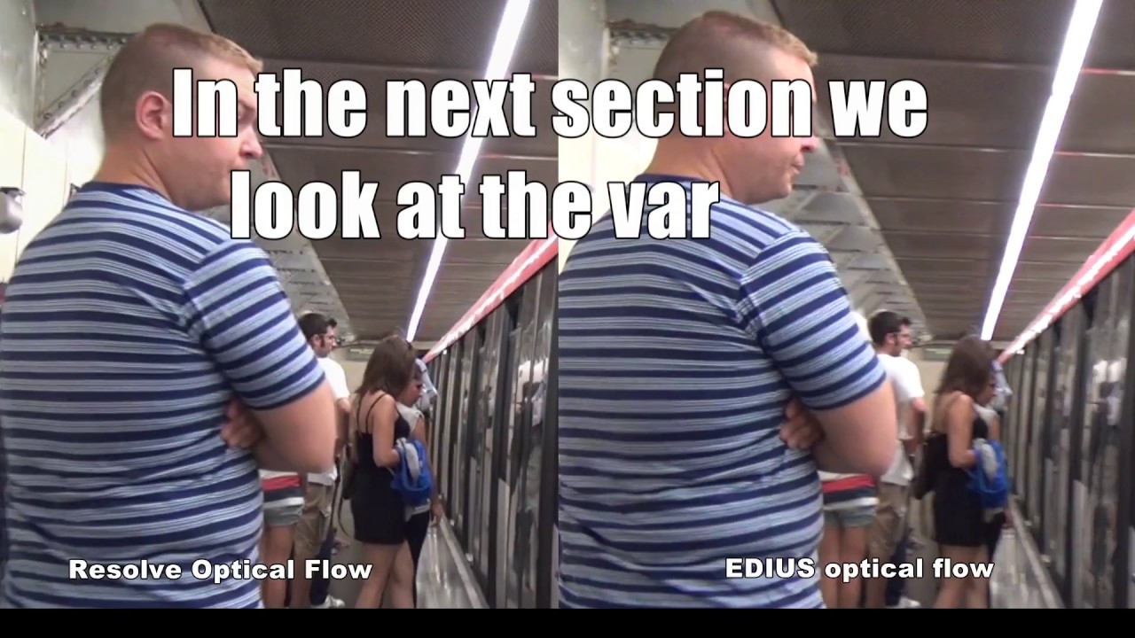 What's new in EDIUS  8.3 - part 1: Optical flow slow motion