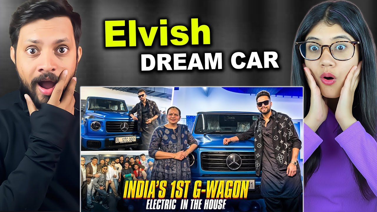 Elvish Yadav Taking Delivery Of My New Gwagon 580 😍| Reaction