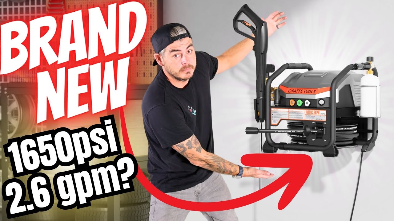 Is the Giraffe Tools ULTRA FLOW the best Wall Mount Pressure Washer?