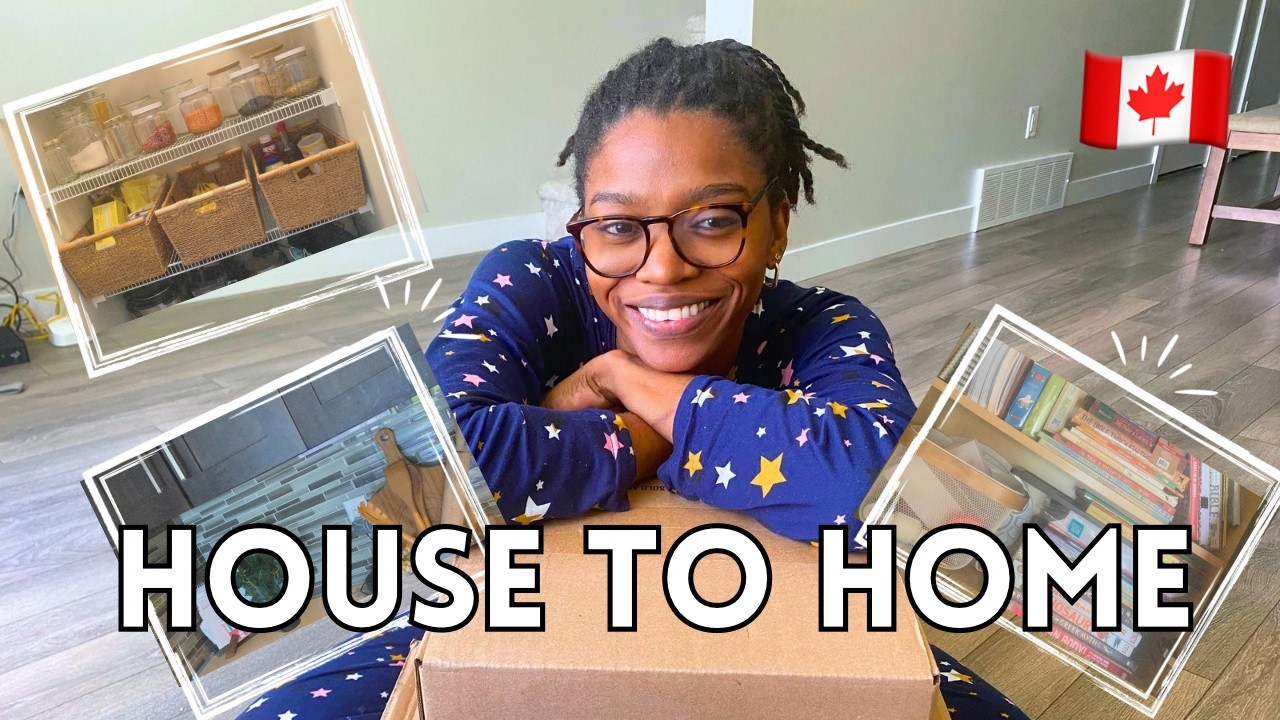 Living in Canada: House to HOME Part 1| Pantry makeover, unboxing new appliances,