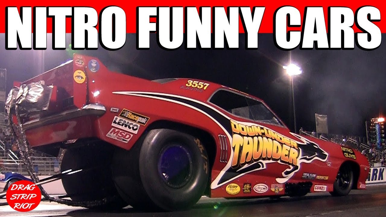 Nostalgia Funny Cars Drag Racing Nitro Nationals