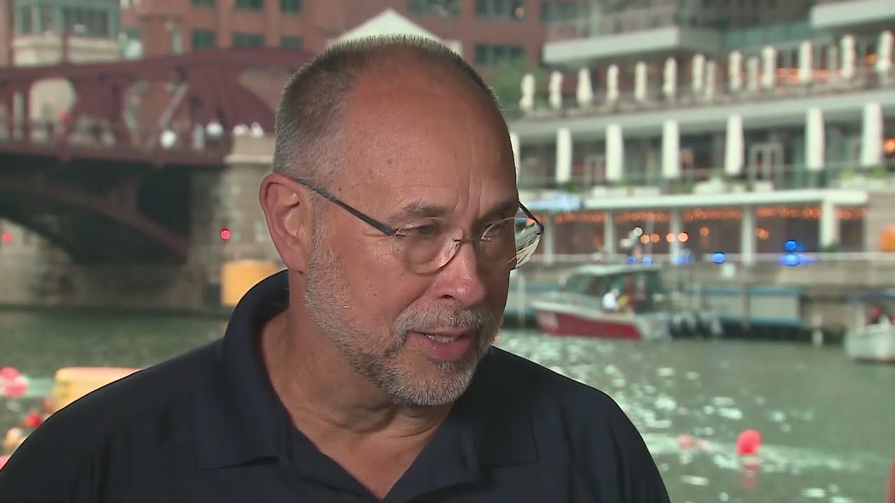 'A dream come true': Event organizer Douglas McConnell talks about Sunday's historic Chicago River S