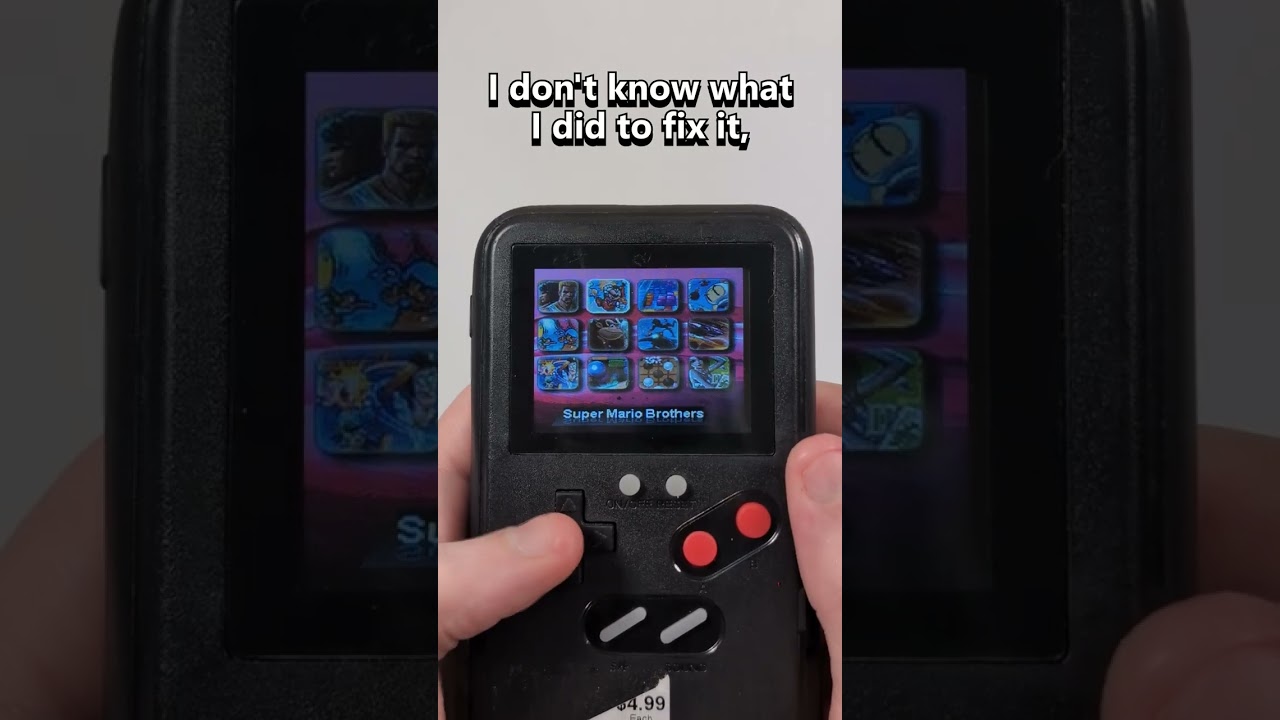 shelf shorts p11: weird game boy phone case #gameboy #famiclone #accessories #fyp #planetclue