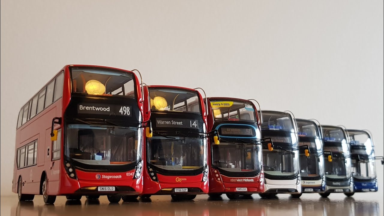 Selection of Enviro400MMC Bus Models