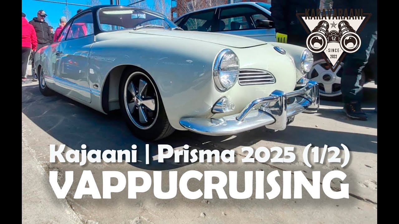 Vappucruising Kajaani 2025 | 1/2 Prisman parkki